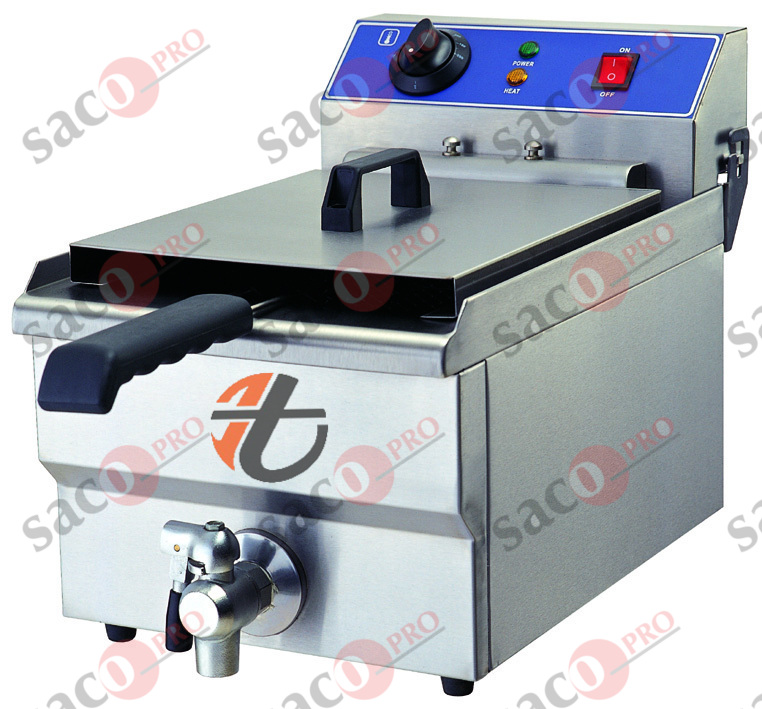 Deep Fryer Single Tabletop With Drainage