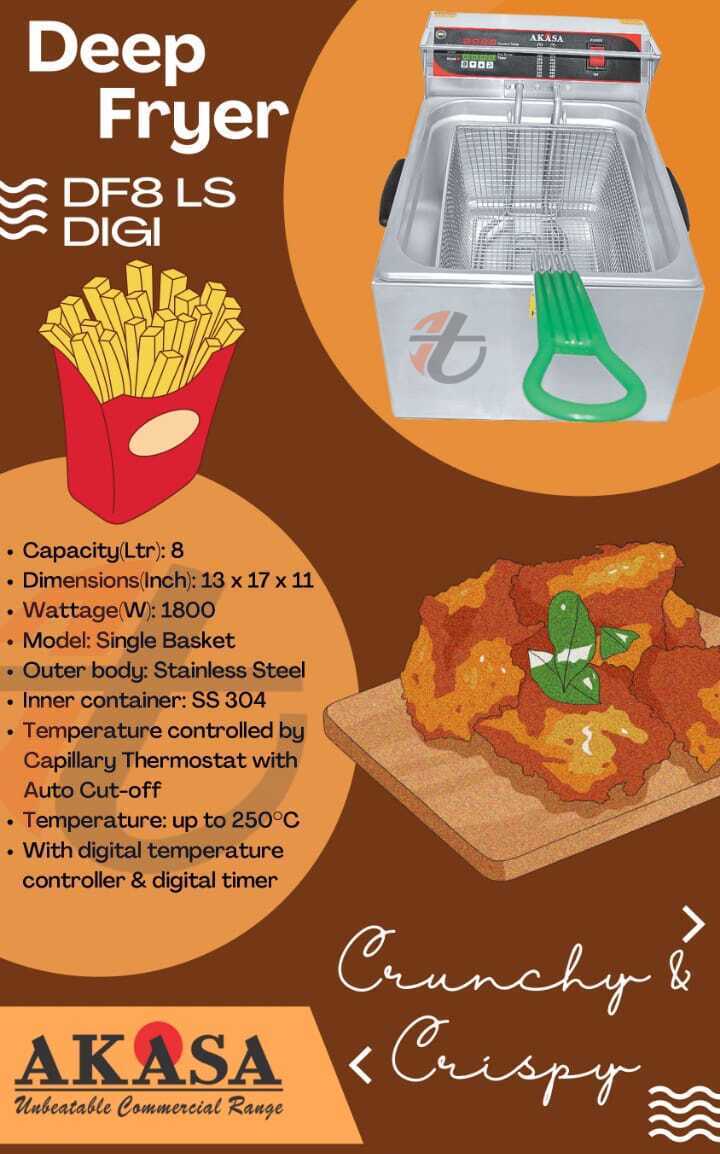 Deep Fryer 8LS Digi