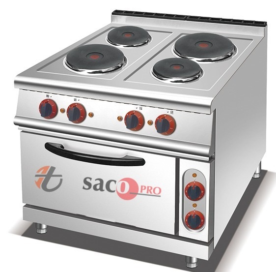 Induction Cooking Range With Oven