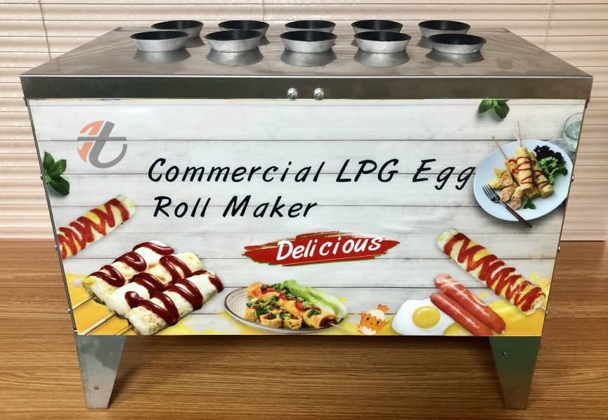 Egg Roll Gas Machine