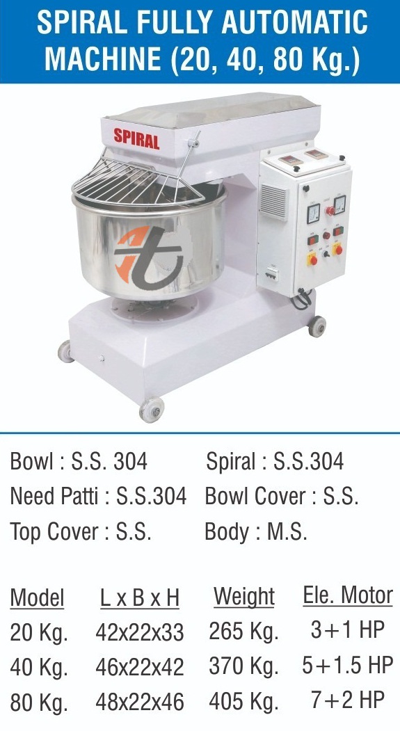 Spiral Mixture Fully Auto