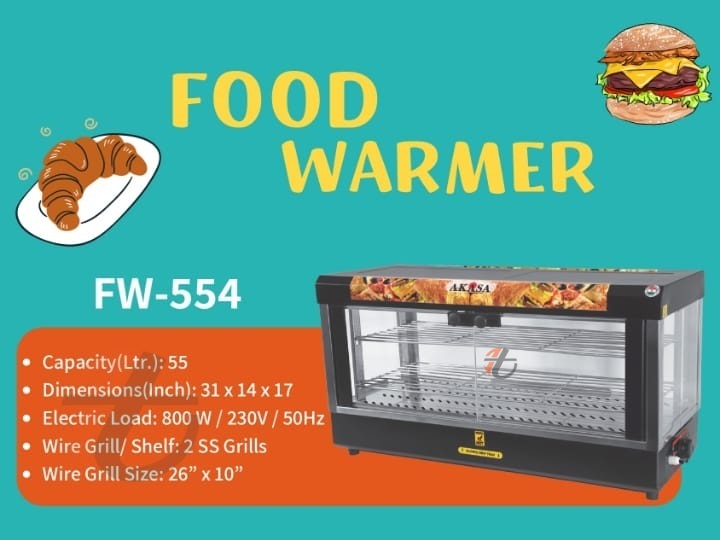 Electric Food Warmer FW-554