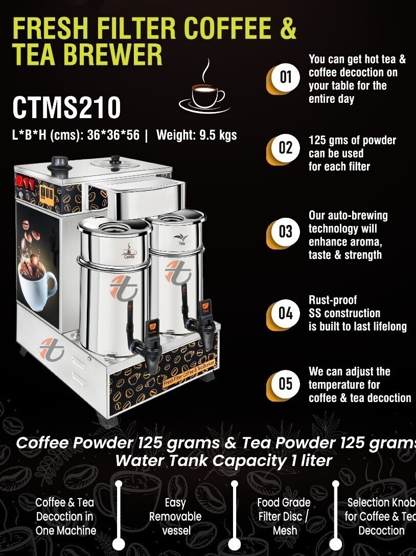 Filter Coffee And Tea Brewer CTMS210