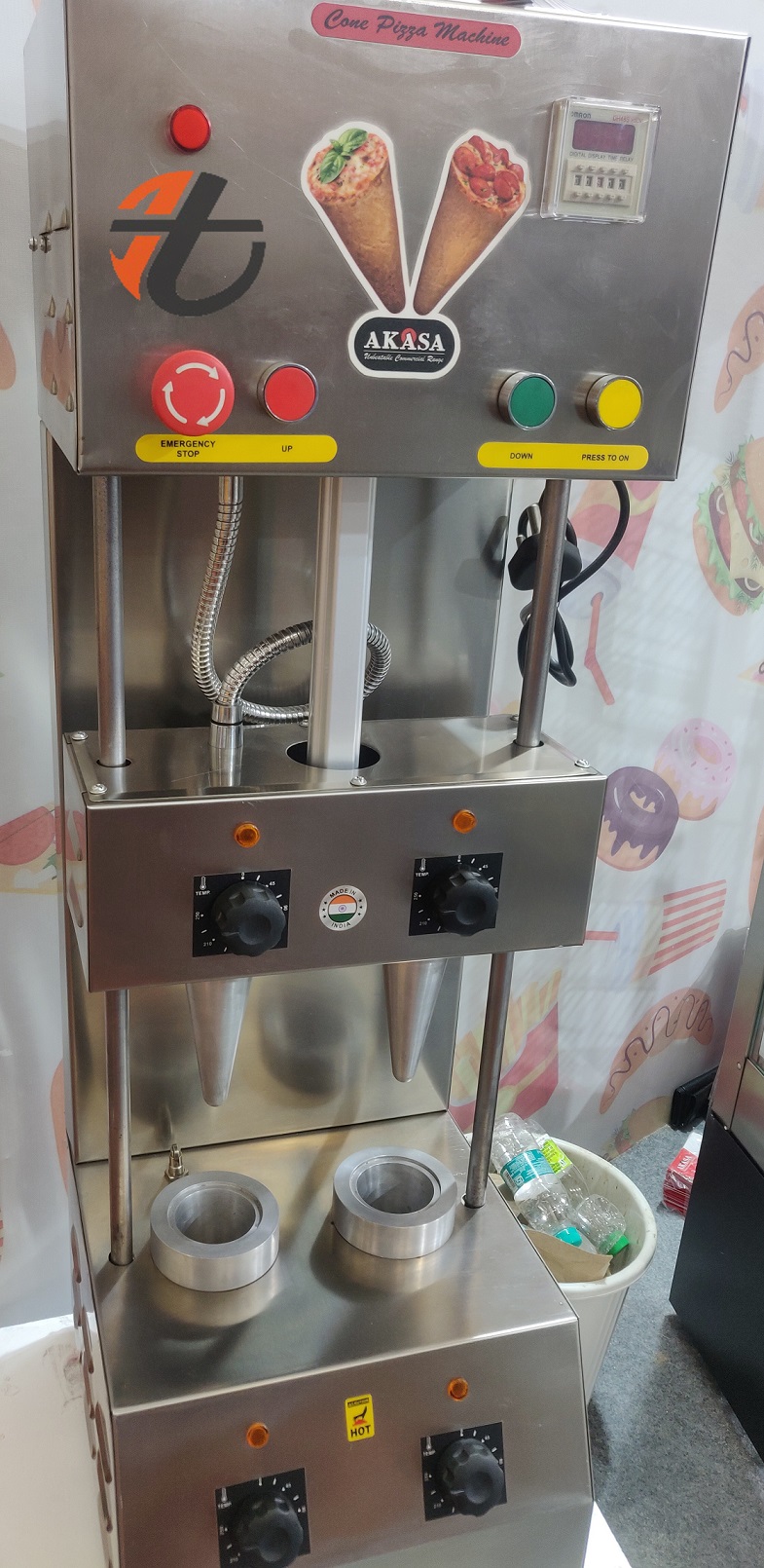 Cone Pizza Maker Machine