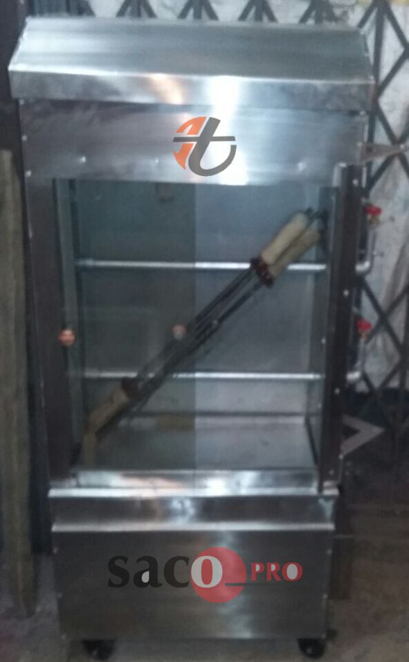 Chicken Griller Machine Gas Operated