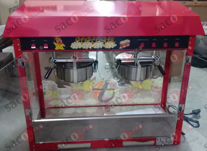 Pop Corn Machine Double Jar