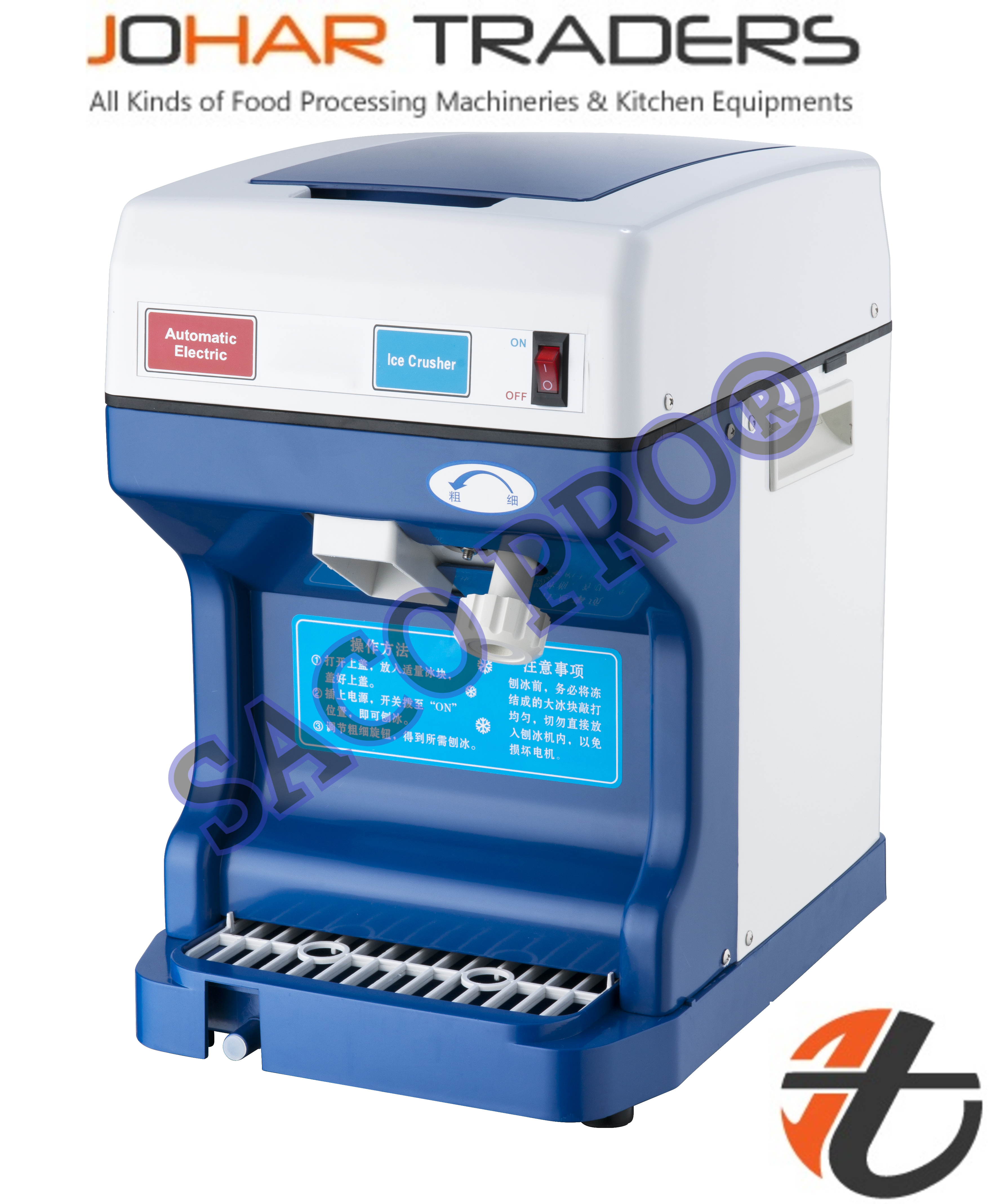 Ice Shaving Machine Motorised