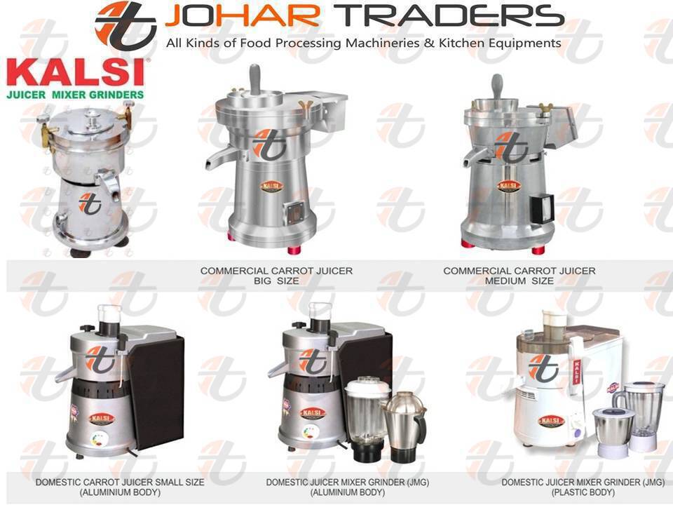 Kalsi All Models Carrot Juicer Machines