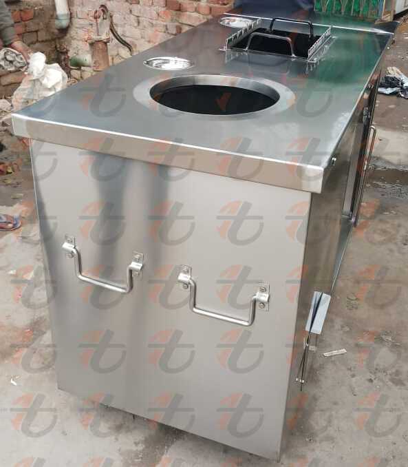 Tandoor with BBQ SS Gas/ Charcoal