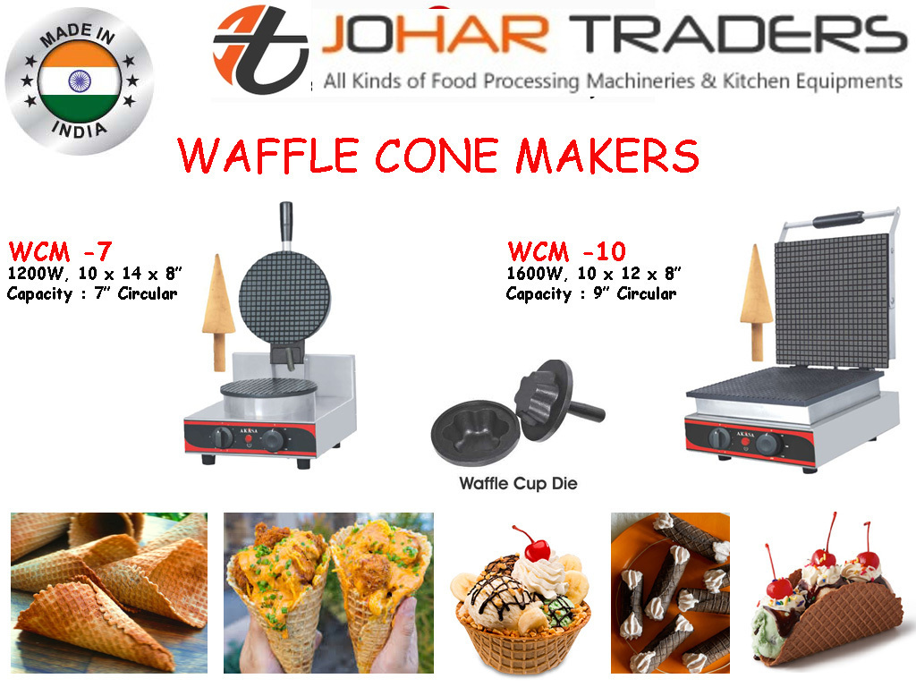 Waffle Cone Maker Machine