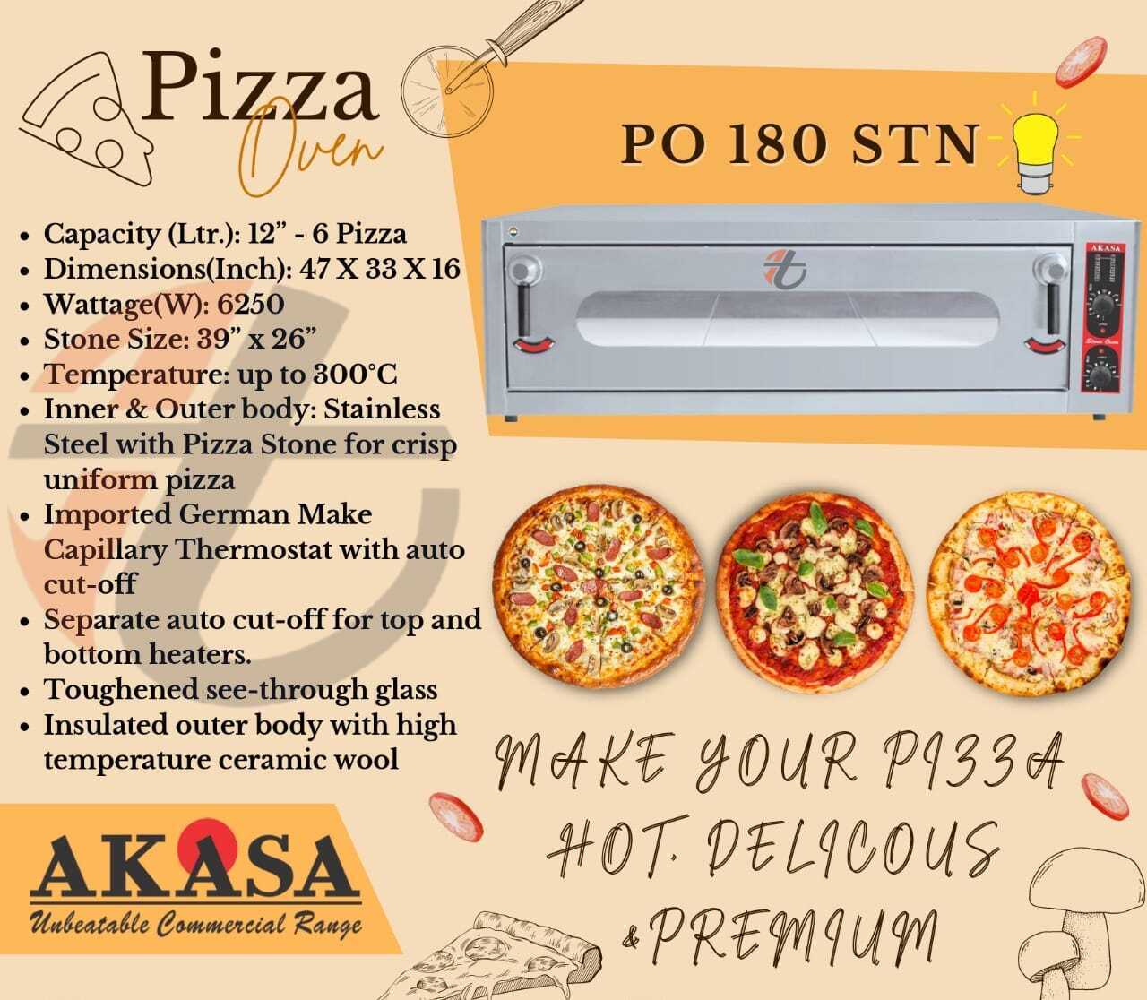 Pizza Oven 180 STN