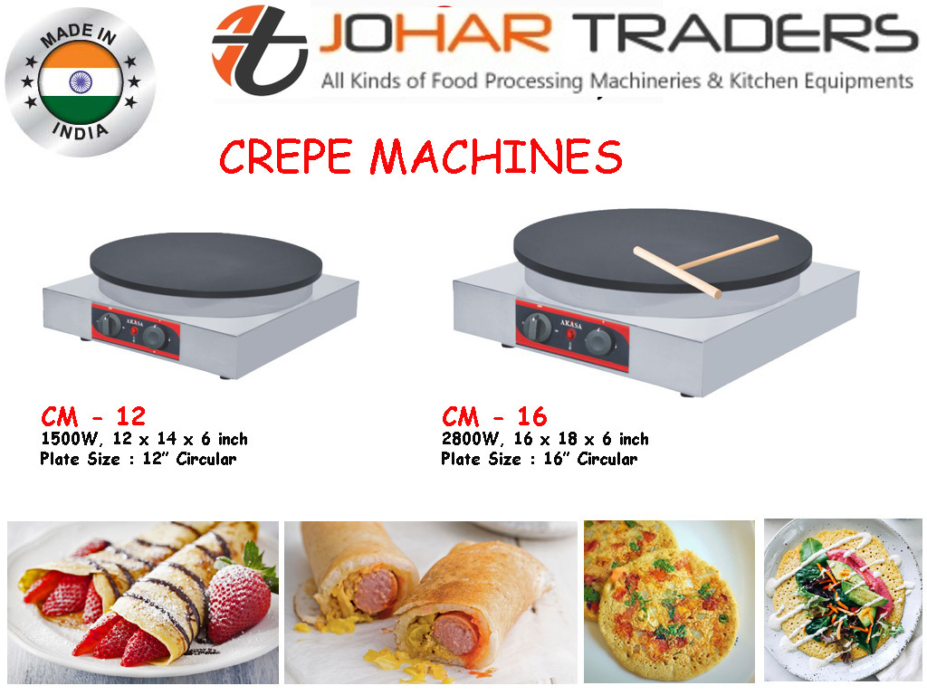 Crepe Maker Machine