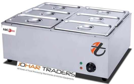 Bain Marie 6 Container Table Top